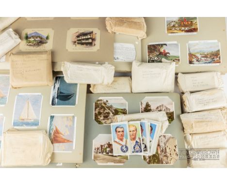 Cigarette cards - including Players Churchmans; R & J Hills and Wills including railway, Royal Airforce, cricketers, golf, mo