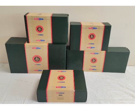 Corgi. Five limited edition boxed 1:50 scale diecast model vehicles from Corgi's 'Premium Edition' range. To include ERF 6 Wh