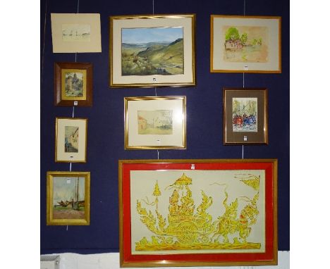 Timothy Niall-Harris (Contemporary)'Argyll Red Grouse'Oil on canvas board, signed lower right, 35 x 45cm, together with a 'Co