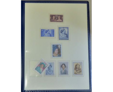 Great Britain Royal Portrait Issue mint, including 1948 Wedding set