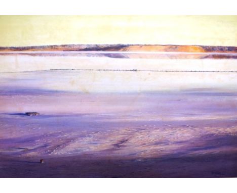 Kenneth William David Jack (1924-2006) 'Lake Hart,' 1972, watercolour, signed and dated lower right, Artarmon Galleries (Artl