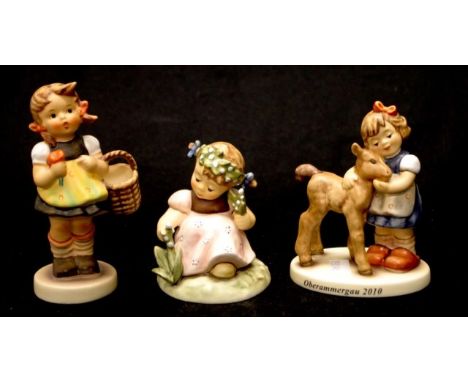 Three Goebel Hummel figurines including #2310 Precious Pony
