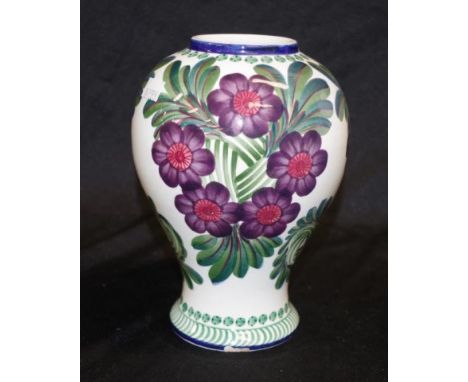 Early Alumina Royal Copenhagen ceramic vase marked to base and # 438/394, (height 18cm approx).
