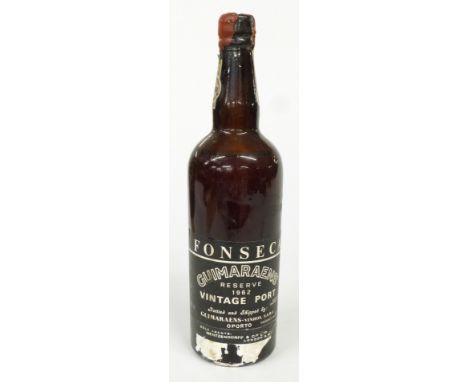 Fonseca Guimaraens' Reserve 1962 vintage port, 750ml 21% vol