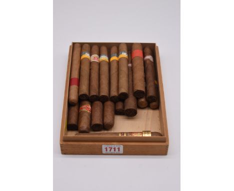 Seventeen vintage cigars, to include:&nbsp;Habana, Monte Cristo, Cohiba, Winston Churchill and others. (17) 