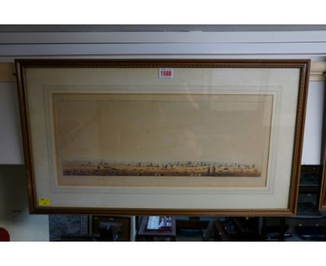 After W J Burchell,&nbsp;'A View of Klaarwater looking towards the North-East'; 'Caravan of Waggons assembled at Zak river, o