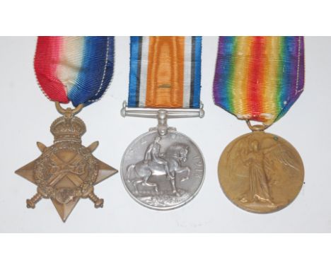 A WW I trio to include 1914-15 Star, British War and Victory, naming 16630. PTE. A. HEAD. E. YORK. R. (3)
Private Head was ki
