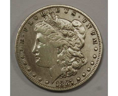 USA, 1889 silver Morgan dollar, obv. Liberty head above date, rev. spreadeagle with arrows within wreath and legend, New Orle