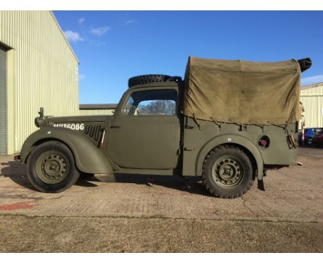 A 1942 Austin light utility 10HP model G/YG.  This vehicle known as a "Tilly" has been restored and is in overall excellent c