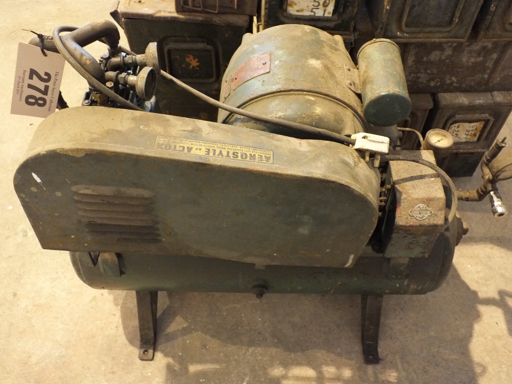 An air compressor by Aerostyle of Alton