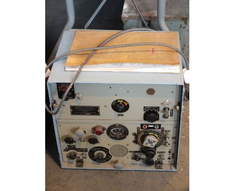 A Canadian No.52 set (receiver) with manual