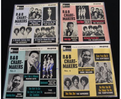 R&B CHARTMAKERS - A superb complete pack of the 4 x EPs. NO. 1 (SE 1009 Ex to Ex+, a great copy), No. 2 (SE 1018 - Ex/Ex+), N
