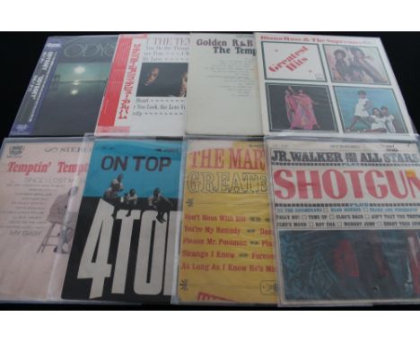 MOTOWN - TAIWAN/JAPANESE ISSUES - An extremely unusual selection of 8 x export LPs. Taiwan issues are Jr. Walker And The All 