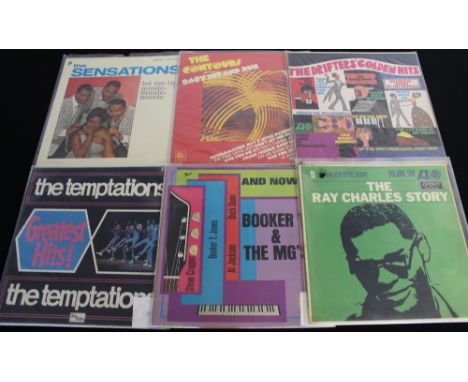 CLASSIC SOUL/R&B - Brill collection of 16 x original title LPs. Artists/titles include The Sensations - Let Me In/Music, Musi