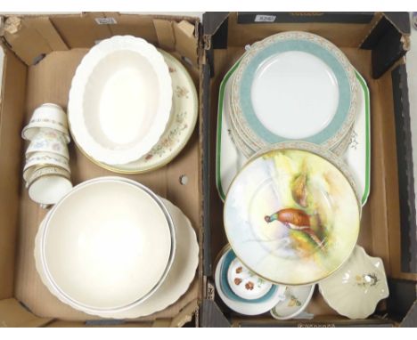 Mixed ceramics to include, Wedgwood Kingsbride &amp; Provence bowls, six Aztec dinner plates, Copeland large platter s3324, M