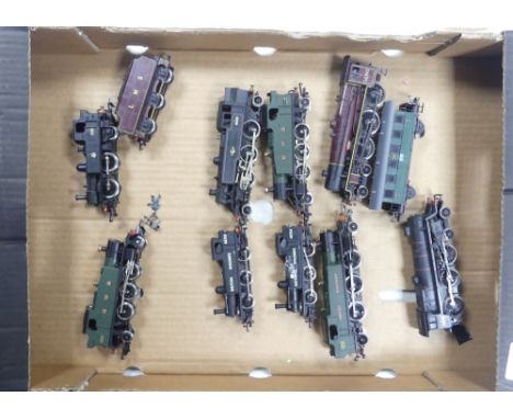 Collection of loose Airfix, Bachmann, Dapol, Lima and Mainline OO gauge locomotives to include 54150 Class 61XX Large Prarie 