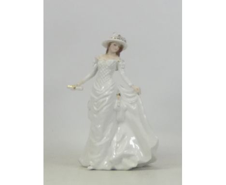 Royal Worcester, Lady Figure Celebration Golden Moments