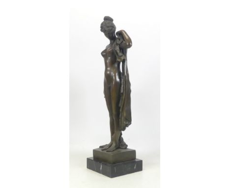 Bronze Model of a Nude Lady. Height: 43cm