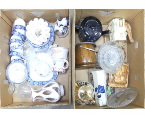 A Mixed Selection Of Ceramics Including   A Part Bone China Tea Set 'Richmond' Including Cups, Saucers, Side Plates, Handled 