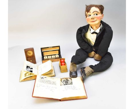 'Maxie': an Austrian ventriloquist's dummy, circa 1935, painted wood and papier-mache male figure, wearing full evening dress