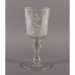 Pokal, Glas, 18.Jh.