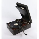 KOFFERGRAMMOPHON, spielbereit, Electrola, um 1930