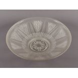 ART-DECO-SCHALE, Glas, best., Frankreich, im 1920