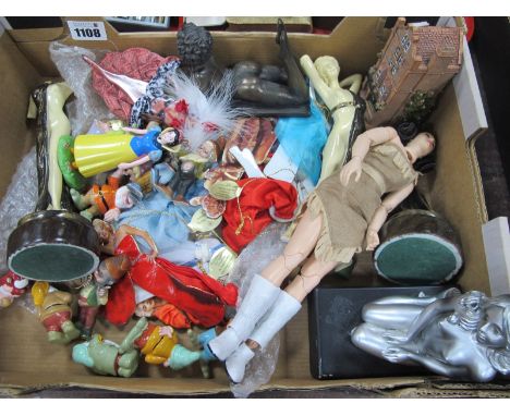 Marilyn Monroe Ceramic Plaques, erotic models, etc:- One Box.