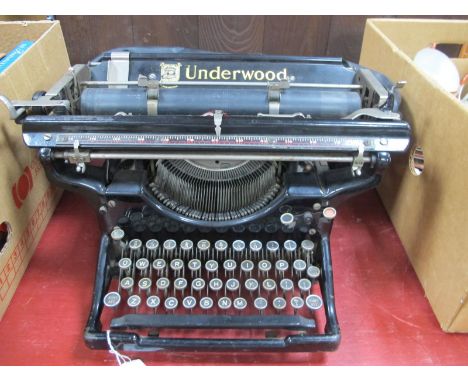 Underwood Typewriter, circa early XX Century.