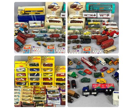 LARGE COLLECTION OF DIECAST SCALE MODEL VEHICLES and other collectables (contained within two boxes)Provenance: private colle