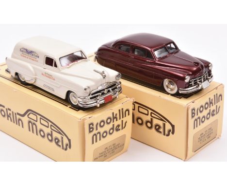 2 Brooklin Models. BRK 15x 1949 Monarch Coupe, Ford of Canada. A 1990 C.T.C.S. Limited Edition, 1/1000 produced. In metallic 