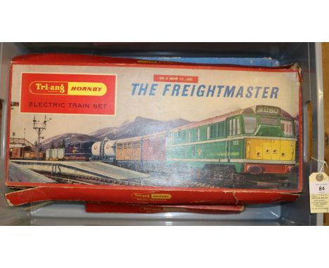 3x Hornby OO gauge train sets. A Hornby Dublo 2-rail set 2015 'The Talisman' Passenger Train set. Comprising; BR Class A4 4-6