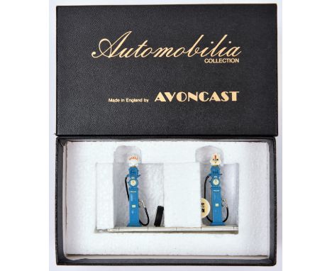 Avoncast 1:43 scale Automobilia Collection White Metal AC3 'The Wayne' electric pump, single faced (c1932), SHELL and REDLINE