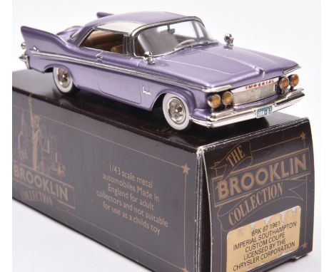 Brooklin Models BRK.67 1961 Chrysler Imperial Southampton Custom Coupe. One of just 50 John Ellis specials, this example bein