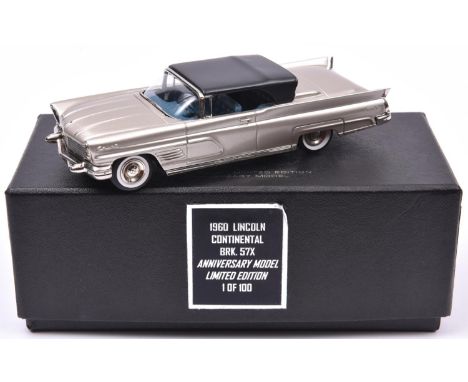 30 Years of Brooklin Models 1974-2004 Limited Edition Anniversary Model 1960 Lincoln Continental BRK.57x. 1/100 produced in l