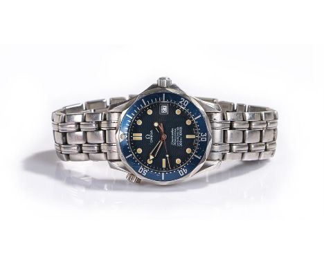 Omega Seamaster Professional Chronometer gentleman's stainless steel wristwatch, the signed dial with date aperture and lumin