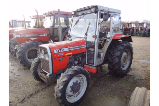 Massey Ferguson 372 4x4 Tractor Ser No D