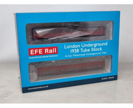 A boxed Bachmann EFE Rail DCC fitted London Underground 1938 Tube Stock 4-car Motorised Underground Train, in unused conditio