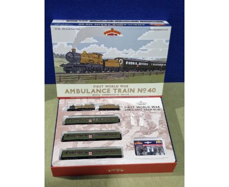 A boxed Bachmann 00 gauge 'First World War Ambulance Train No.40' Special Commemorative Edition, in unused condition