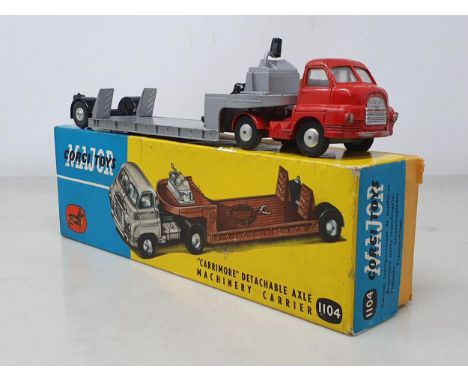 A boxed Corgi Major No.1104 Carrimore Machinery Carrier, VG, box VG