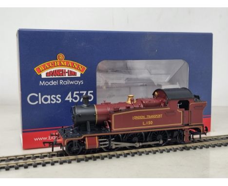 A boxed Bachmann 00 gauge DCC 45XX Prairie Tank in London Transport livery, in unused condition