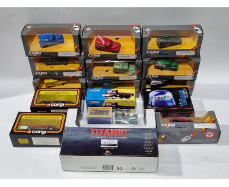 Six boxed Corgi limited edition 'Vintage Glory of Steam' Models, twenty two other boxed Corgi Models, various Matchbox and Ma