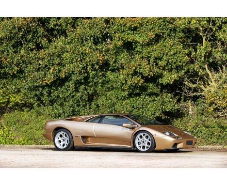 2001 Lamborghini Diablo VT 6.0 SE Coupé Registration no. not registered Chassis no. ZA9DE01A01LA12809•One owner from new •Bui