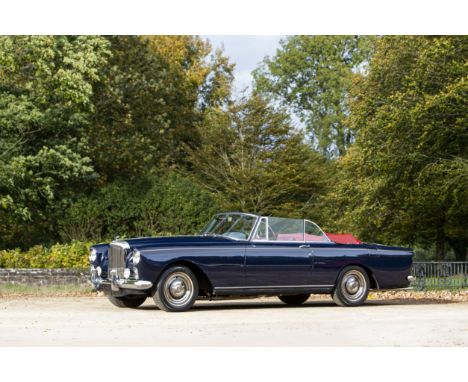 1961 Bentley S2 Continental Drophead Coupé Coachwork by Park Ward Ltd Registration no. not registered Chassis no. BC4LBY•The 