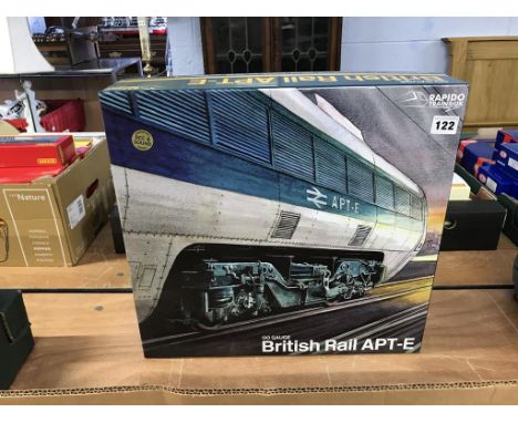 A boxed Rapido Trains UK 00 gauge British Rail APT-E