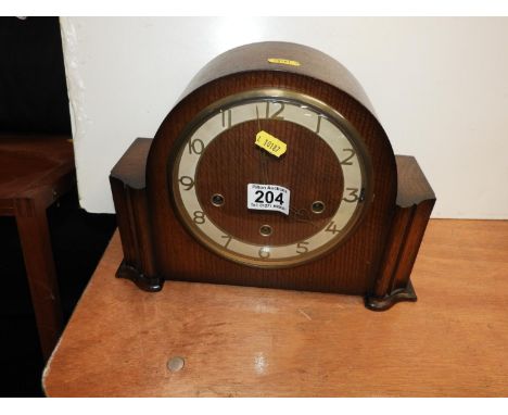 Wooden Mantel Clock 