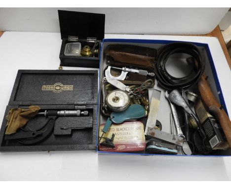 Tray of Various Tools - Engineering etc 