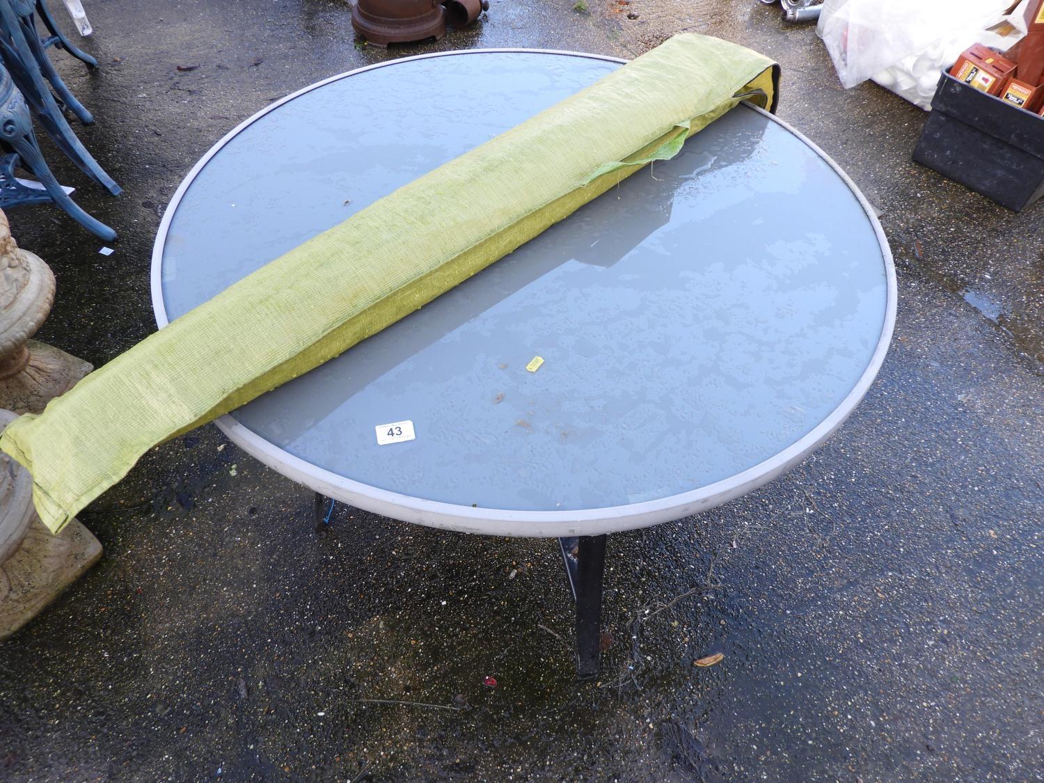 Garden Table and Parasol