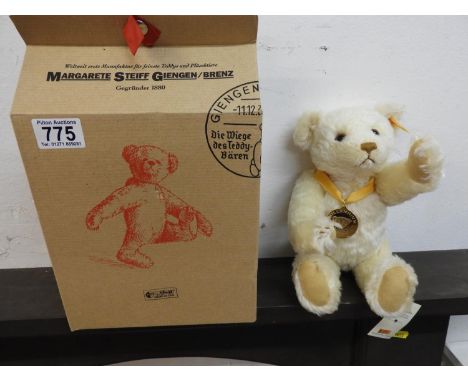 Steiff Bear with Original Box - Millennium&nbsp;