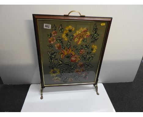 Embroidered Fire Screen 